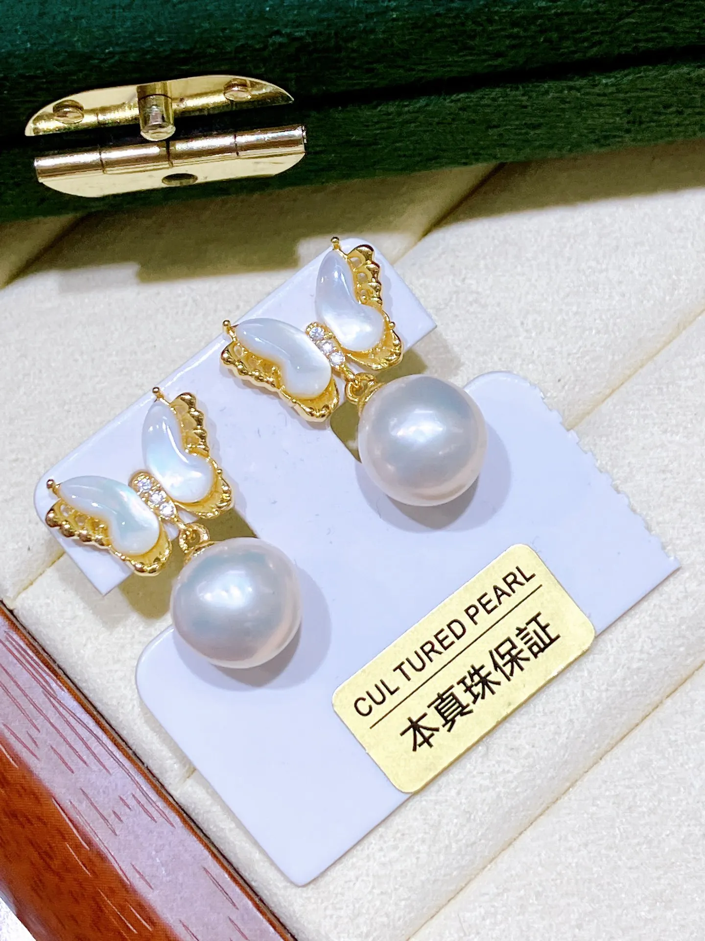 

Natural Edison Round Bead Drop Earrings 9 Different Design Beauty 10-11mm Pearl Earrings Jewelry Gifts