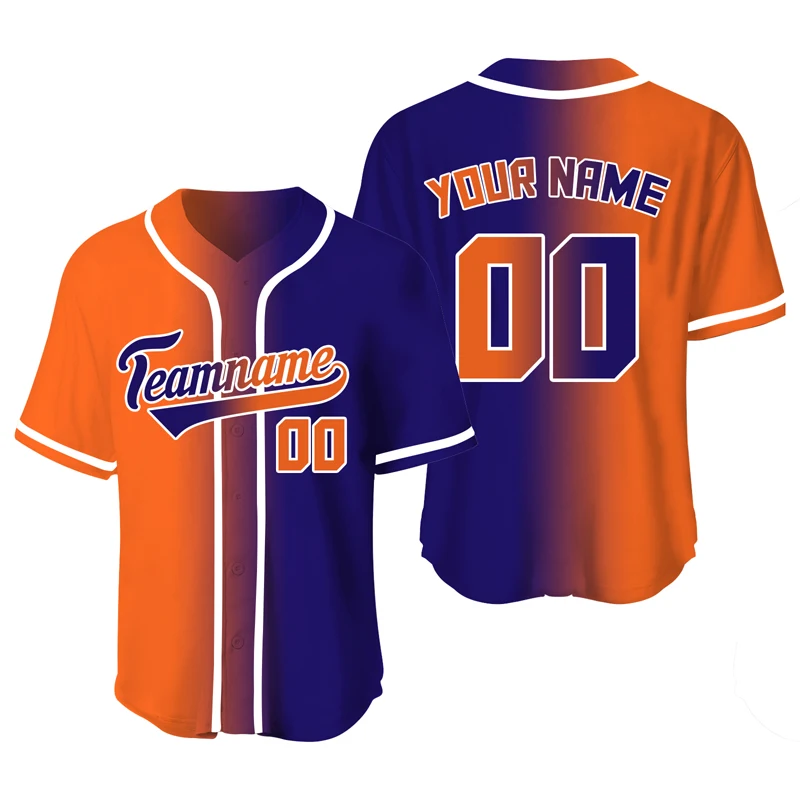 City Baseball Jersey For Men Shirts Sublimation Blanks Team/Name Training Baseball Uniform Sportswear Man Clothing