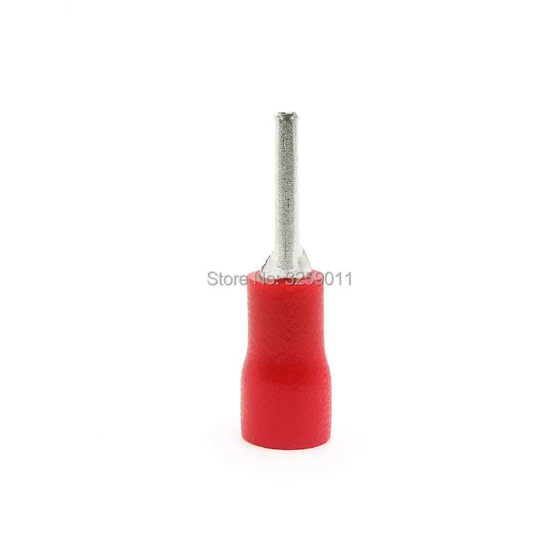 

1000PCS Needle Type Pre insulated Terminal PTV 1-10 TZ-JTK Inserting Type Cold-pressed Electrical Crimp Connector Auto Wiring