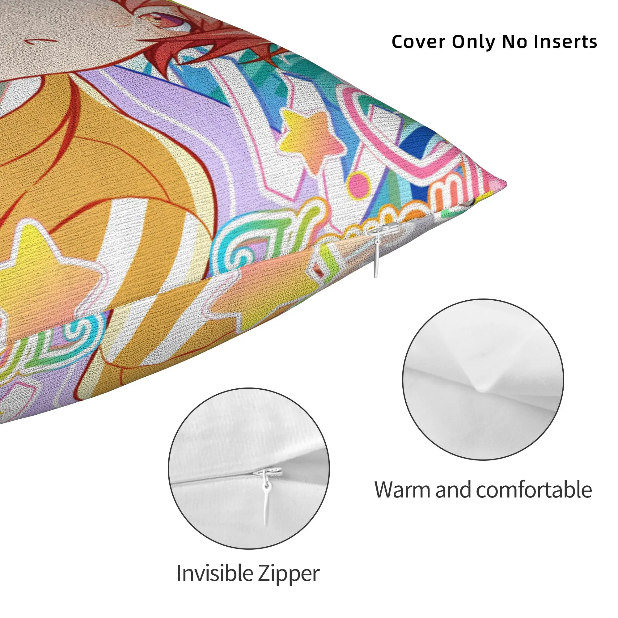 Vintage-Style Comfy Pillow Cover