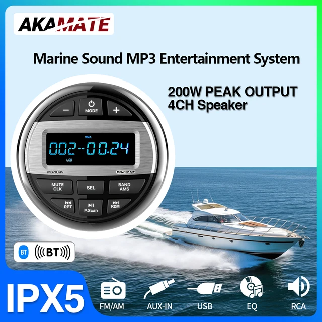 Waterproof Marine Bluetooth Radio MP3 Player 1