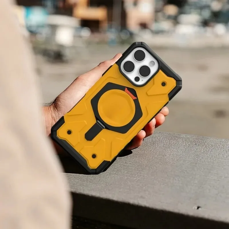 Premium Magnetic Wireless Charging Anti-Drop Phone Case, Designed