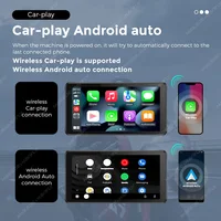NaviFly 5.5" Portable Motorcycle Screen Navigation IP67 Waterproof Monitor Wireless CarPlay Android Auto BT WIFI Dual Camera SWC - Image 2