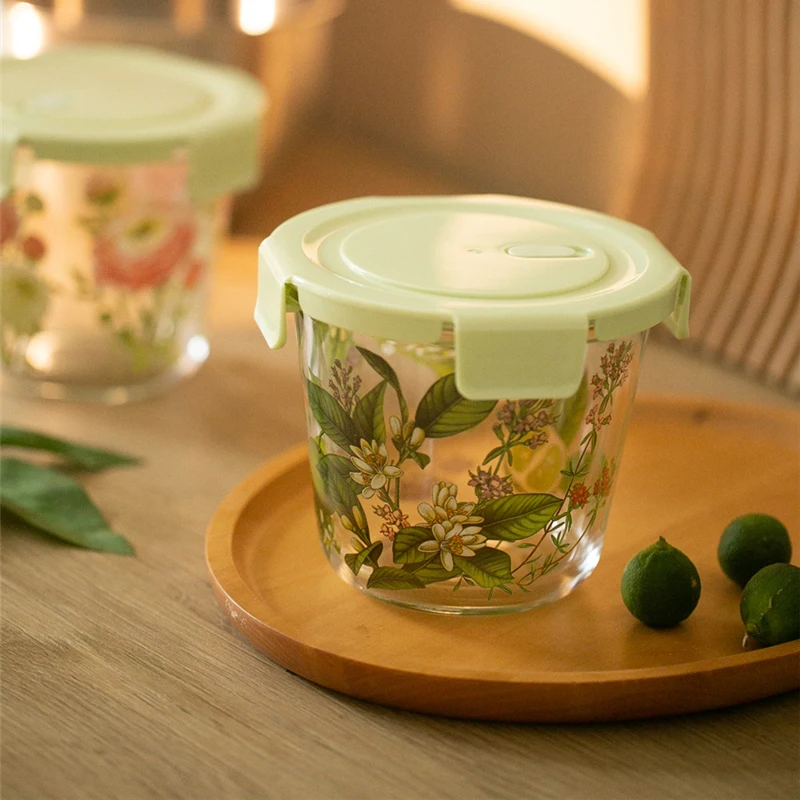 Vintage Glass Food Storage