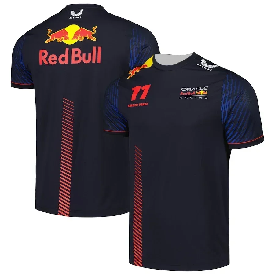 thumbnail image 1 of Camisetas deportivas del equipo de carreras Apprilia, cuello redondo, manga corta, verano, con estampado 3D, transpirables, de secado rápido, para hombres y mujeres, 1 of 5