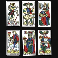 Tarot Cards with Guide Book.Tarot De Marseille.tarot Cards for Beginners.Fate Divination.Divination Tarot Cards 2