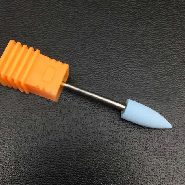 Nail Drill Bit Rubber Manicure Drills Electric Rotary Mills Cutter Cuticle Polishing Tools Nail Art Machine Accessories