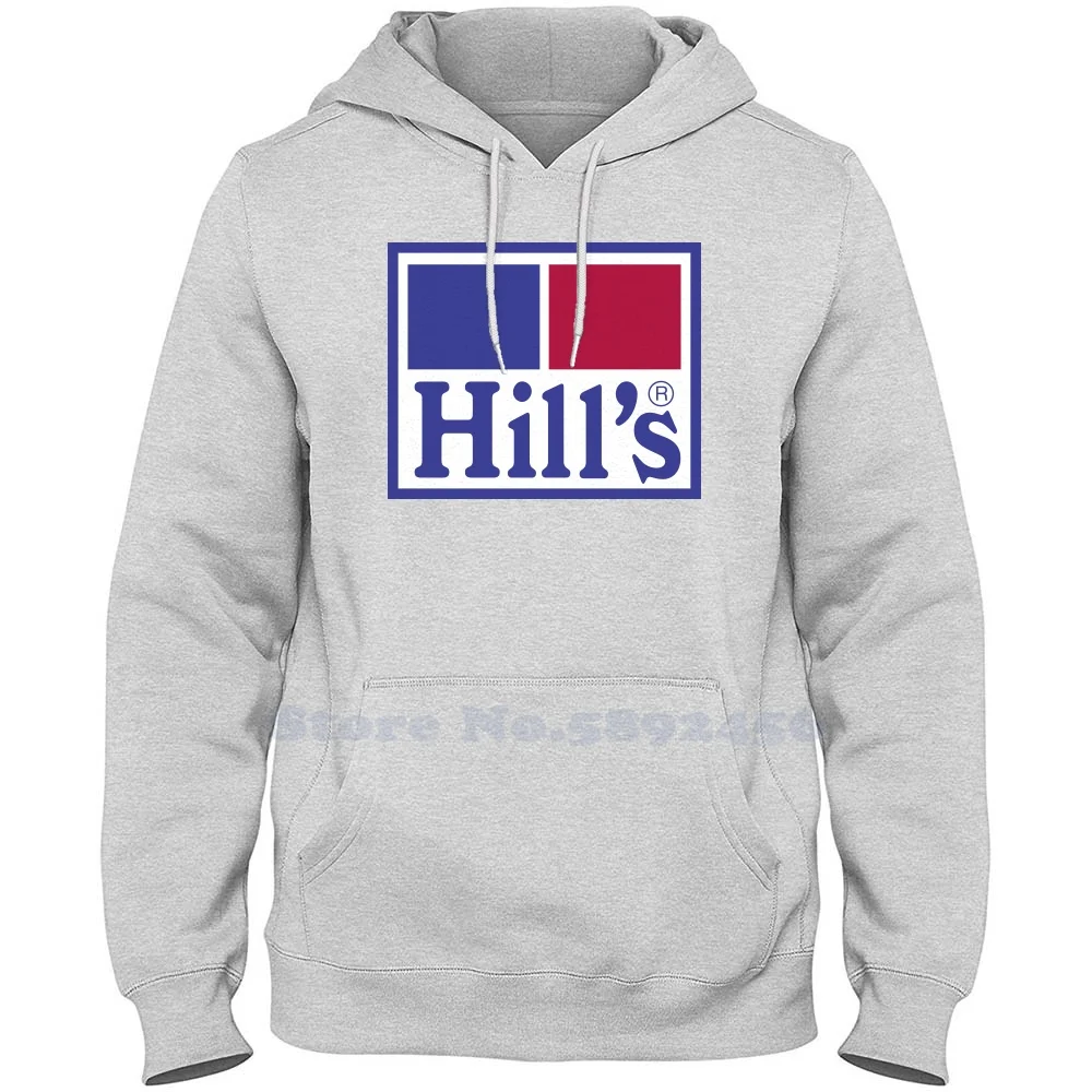 Sudadera con capucha con estampado de Hill's Logo, Sudadera con capucha de alta calidad, 100% algodón