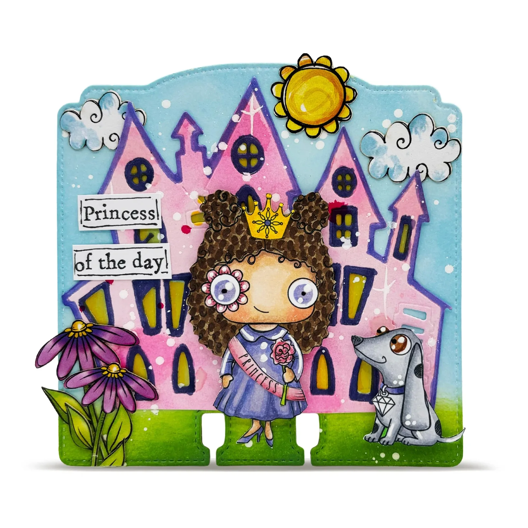 위시스 시스터즈 해피 프린세스 스텐실 및 다이 스탬프 신상품 2026 스크랩북 다이어리 데코레이션 스텐실 엠보싱 템플릿 DIY