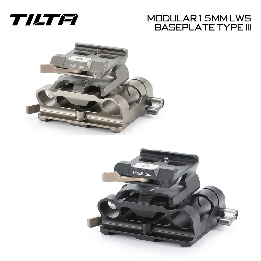 Tilta 15Mm Lws Piastra Di Base Tipo Iii Piastra Di Montaggio Ta-T46-Las1 Per Fotocamera Sony A7R V Mezza Gabbia