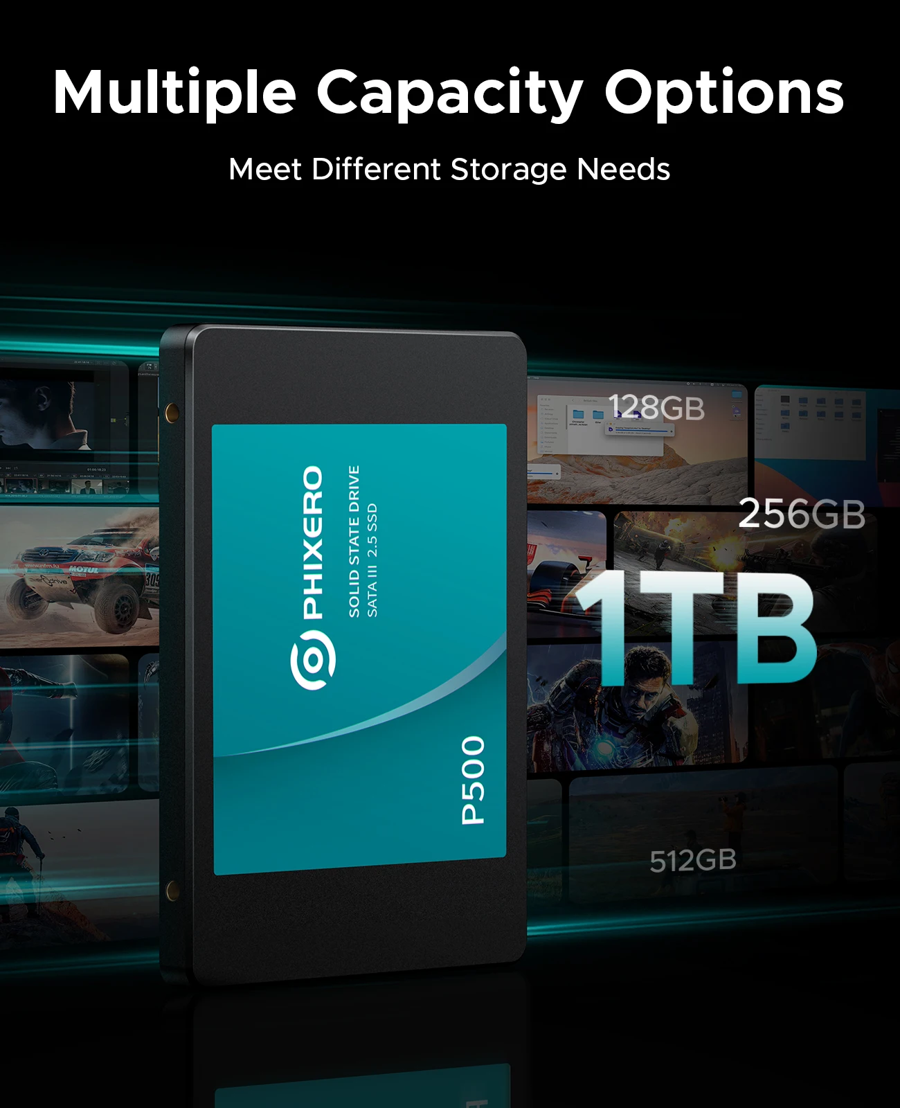 【新品・未開封】✨️高速✨️PHIXERO SATA3 SSD 2TB P500 新品・未開封】✨️高速✨️PHIXERO SATA3 SSD 2TB P500 Amazon