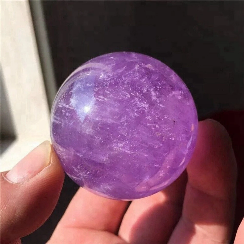 

Dream Amethyst Ball Natural Polished Globe Massaging Crystals Reiki Healing Stones Home Decoration Exquisite Gifts Souvenirs