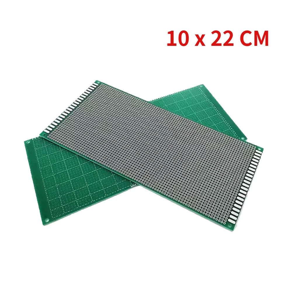 1/2Pcs PCB 인쇄 회로 기판 범용 단면 프로토타입 보드 DIY 프로토타입 브레드보드 10x15/10x22/12x18/15x20/20x30CM