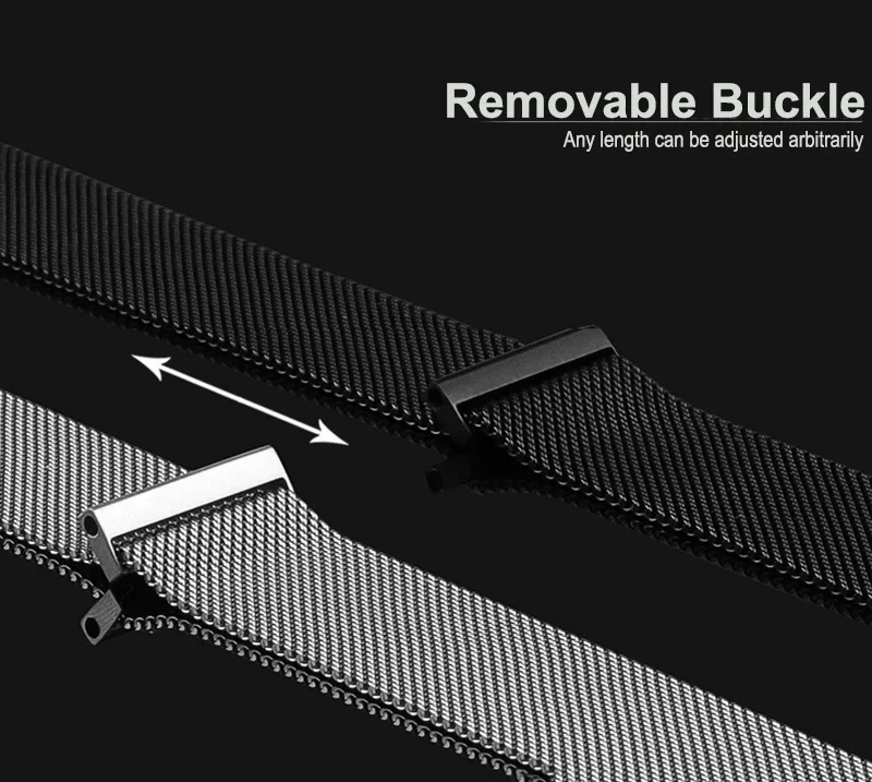 Premium 22mm Metal Magnetic Loop Watch Strap for Xiaomi Watches - Elegant and Durable Bracelet