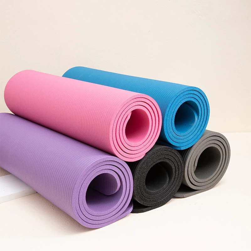 

183*61*0.8cm NBR Yoga Mats Anti-slip Blanket Gymnastic Sports Health Workout Lose Weight Fitness Exercise Pad Women Pilates Mat