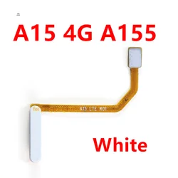 Power Home Button Fingerprint Sensor Touch ID Flex Cable (A15 4G A155 White)