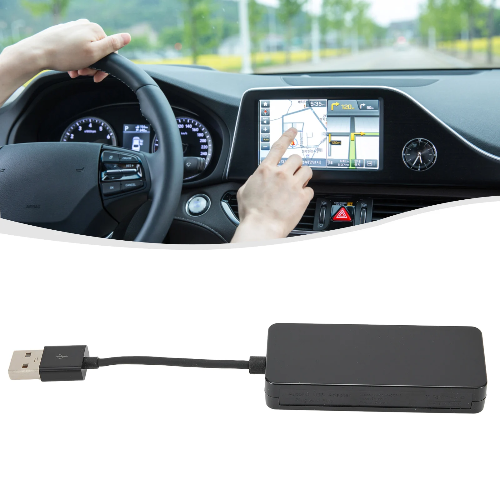 

Автомобильный USB-ключ, проводной адаптер для автомобильного навигатора, плеера, навигатора, 1 модуль Carplay, автомобильные электронные аксессуары