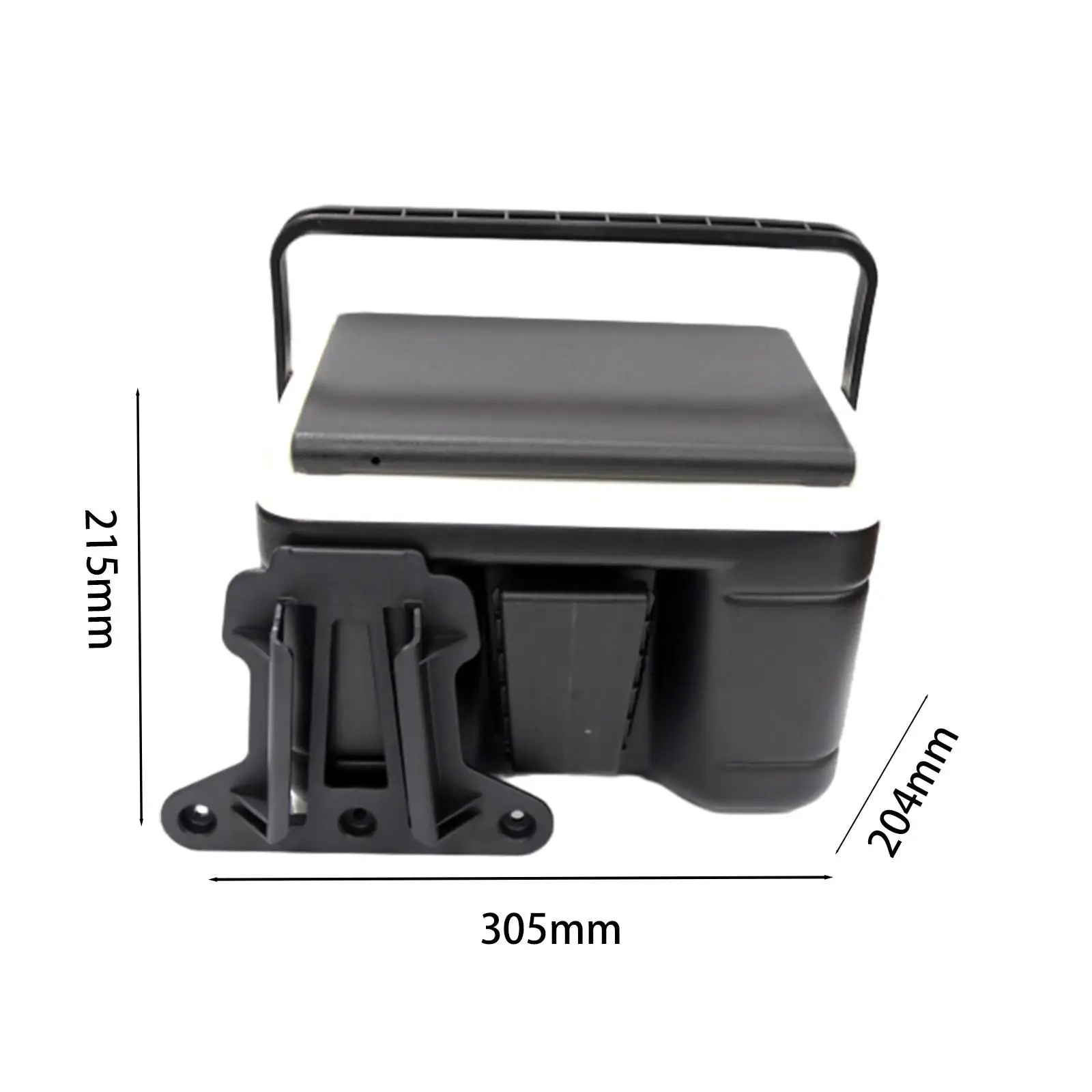 Golf Cart Cooler Carrier with Handle Car Refrigerator Drinking Bucket Beverage Box Portable Cooler Box for Sports Picnic Camping