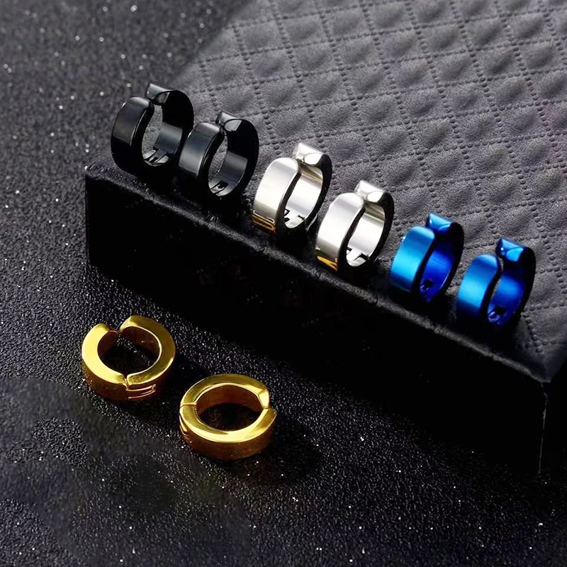 Korean Fashion Ear Clip Earrings for Men