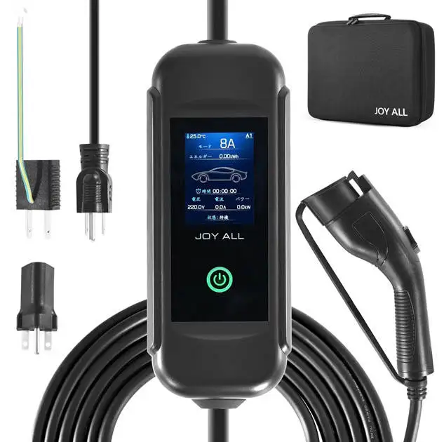

Hot Selling Home Use 7kw/32A Ac Intelligent Temperature Control Type 1 Electric Fast Portable Ev Car Charger