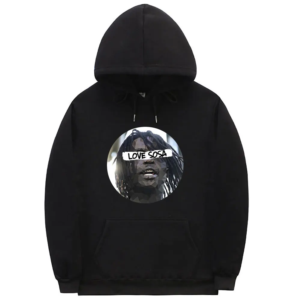 

Rapper Chief Keef Love Sosa Graphic Hoodie Men Women Fashion Hip Hop Oversized Streetwear Male Vintage Casual Fleece Sweatshirt