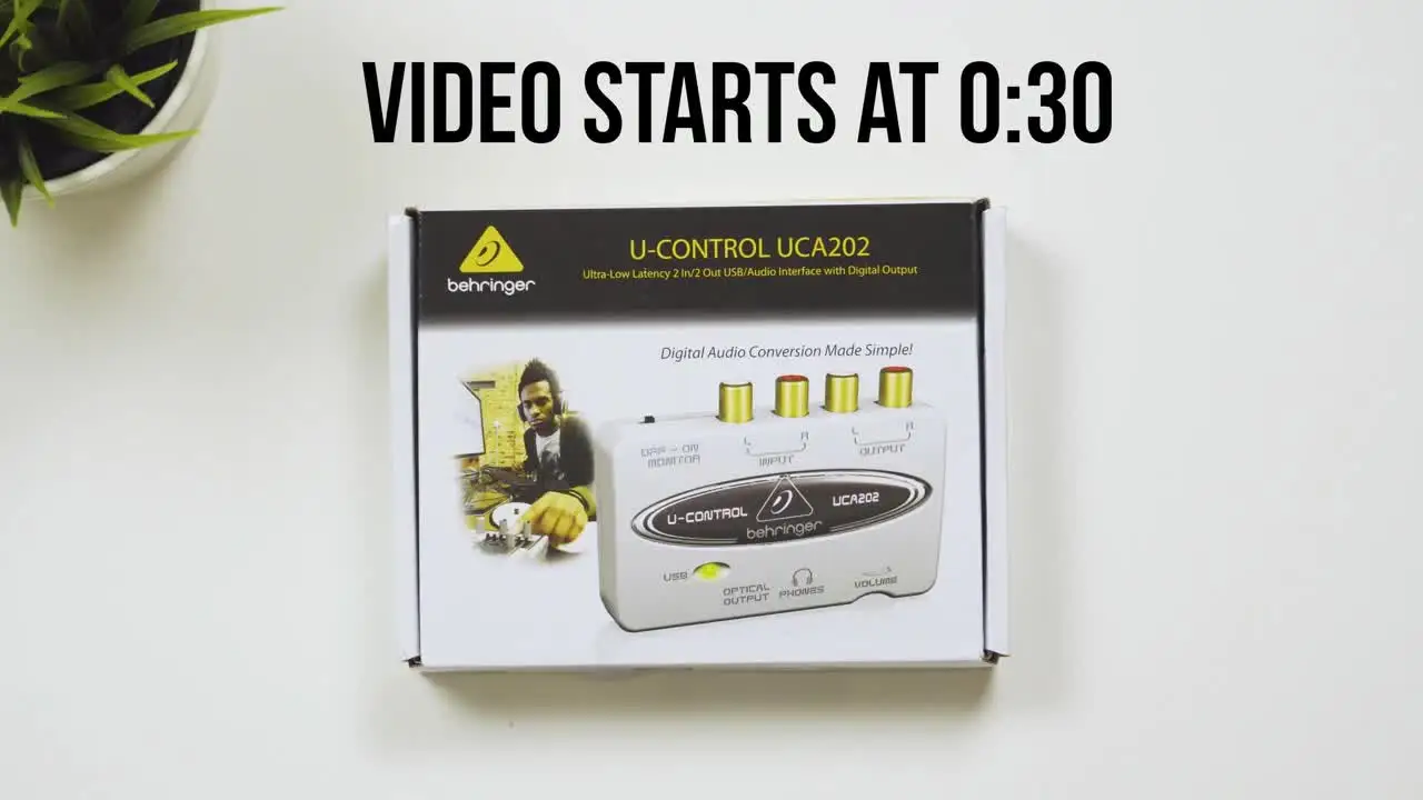 BEHRINGER U-CONTROL UCA202 オーディオインターフェース BEHRINGER UCA202 U-CONTROL オーディオインターフェース｜FULL-TEN