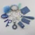 12PCS Blue