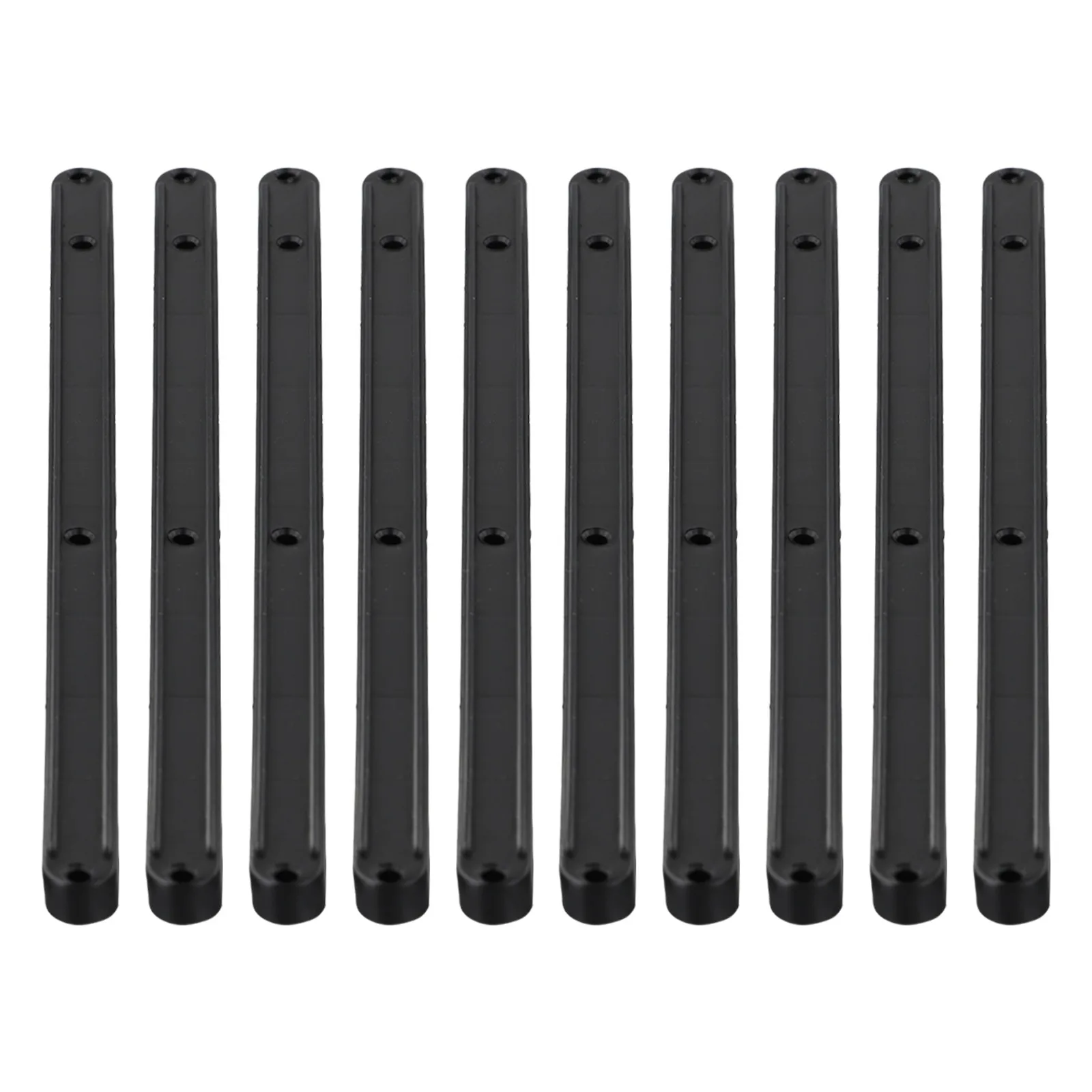 Plastic Drawer Track 10 PCS Two Track Bottom Support Wardrobe Guide Rail Slide Channel Keyboard Accessories drawer slides