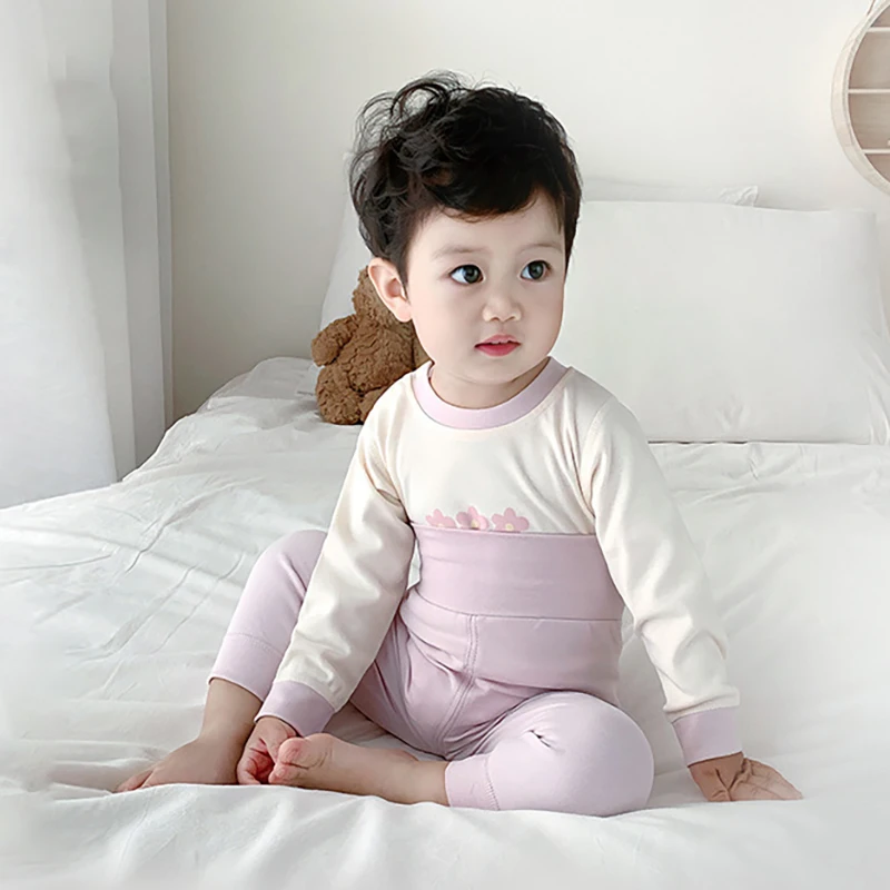 Autumn Baby Sleepwear Cartoon Pajamas Set