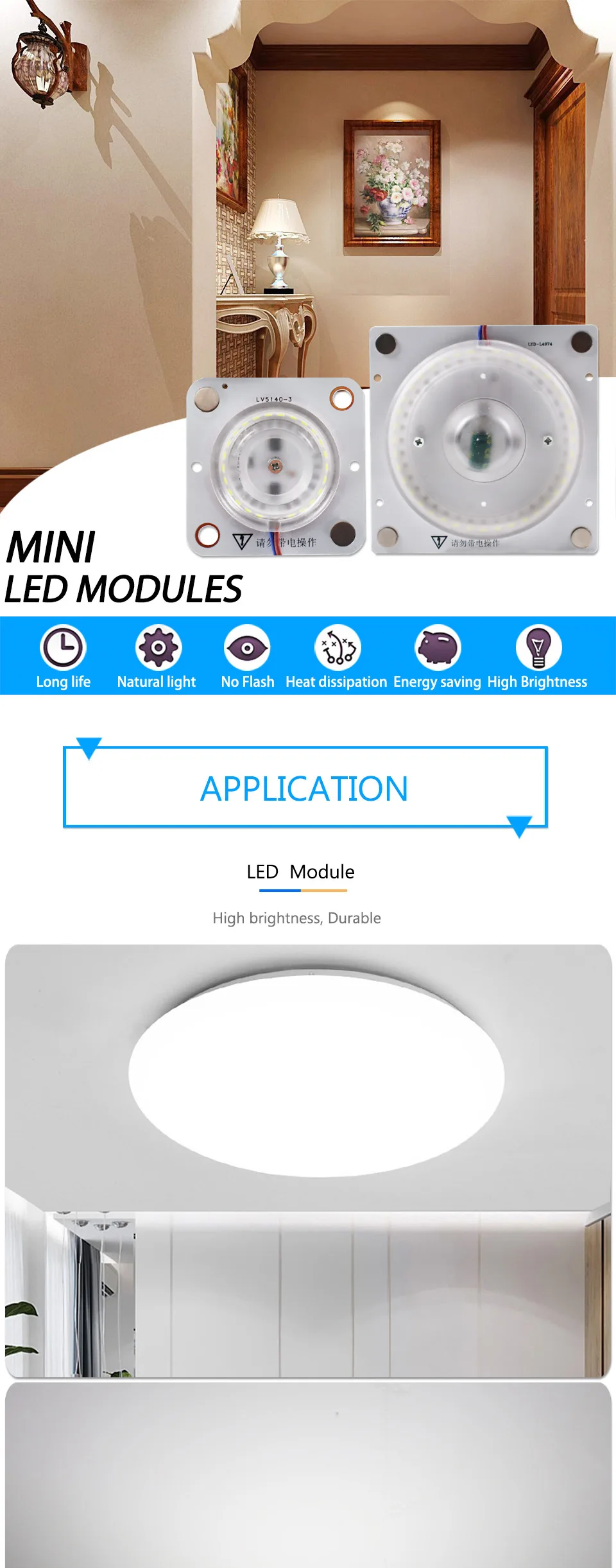 trimless downlights GreenEye Mini Led Module 12W 18W 24W For Ceiling Lamp Downlight Replace Accessory Magnetic Light Source Light Board Bulb 220V brass downlights