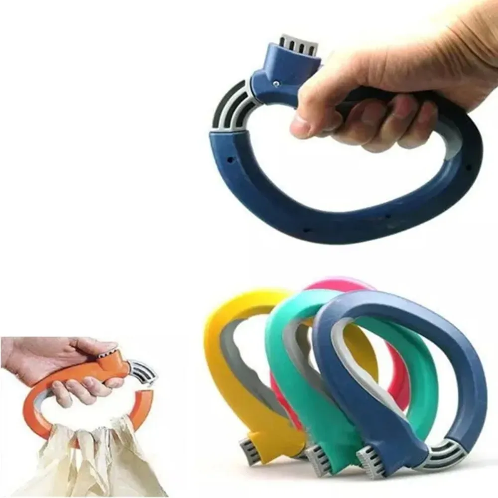 Useful D Shaped One Trip Grip Convenient Portable Shopping Bag Holder Labor-saving Grocery Bag Holder Shopping Bag