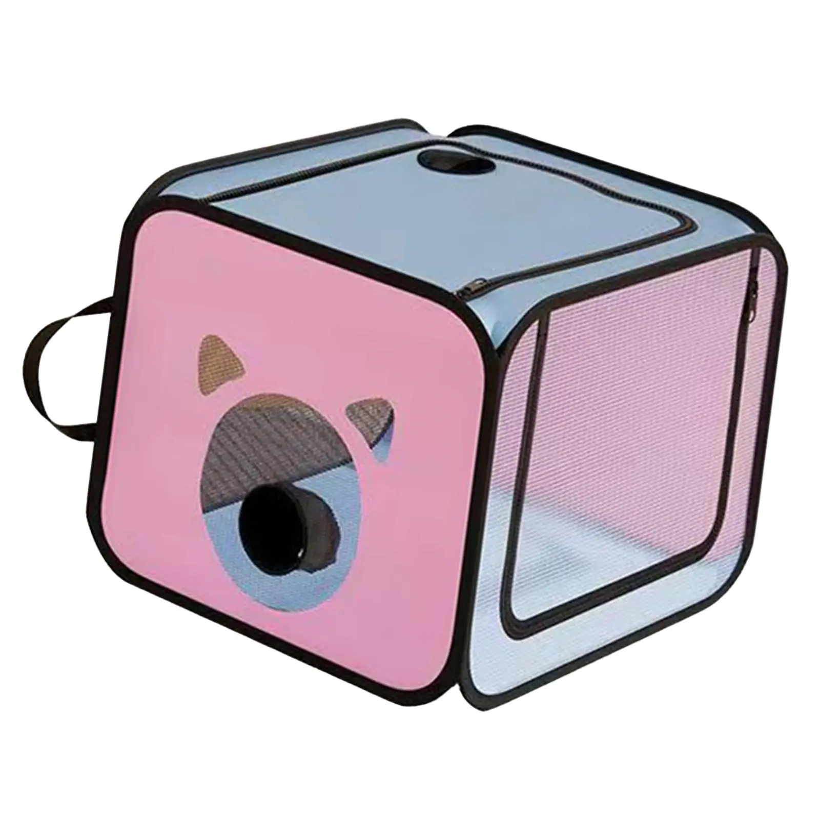 Pet Drying Box Cats Drying Room Foldable Box Anti Hair Flying Convenient Grooming House,Drying Crate Cage,for Cats and Dogs