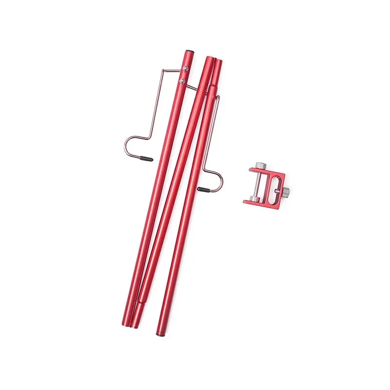 Camping Light Lantern Hanger Lantern Holder Light Stand Tripod Outdoor Aluminum Alloy Foldable Lamp Post Pole Portable Fishing Hanging Light Fixing Stand