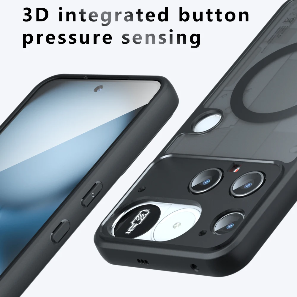 MagSafe Magnetic Wireless Charging Shockproof Matte Case