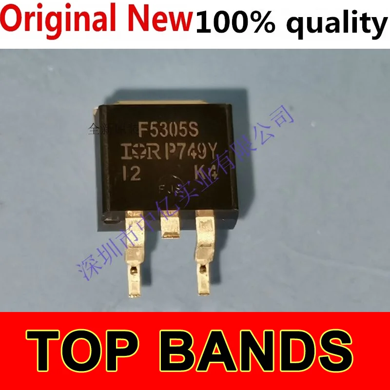 

10PCS IRF5305STRLPBF F5305S TO-263 55V 31A P MOS IC Chipset NEW Original