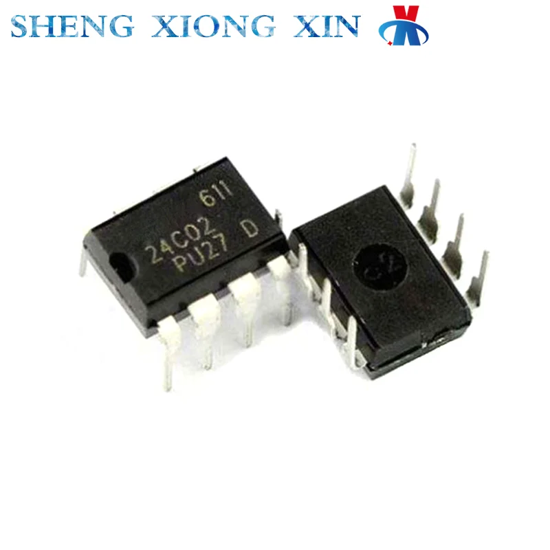

20pcs/Lot AT24C02 Encapsulation DIP 24C02 Memory Chip