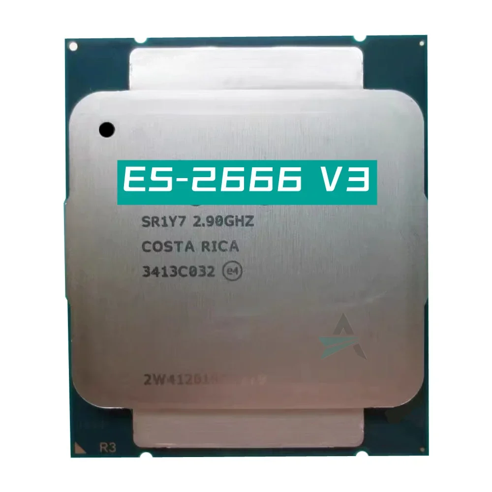 Processador de Cpu Xeon Ten Core 20 Thread 25m 135w Lga 20113 e5 2666 v3 29 Ghz E52666v3