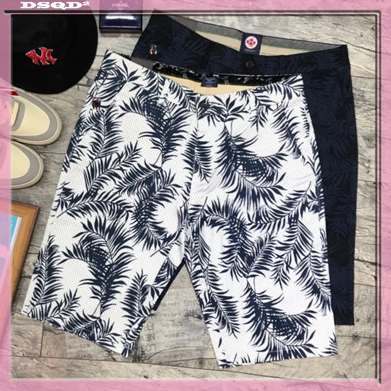

Men Shorts New Summer Casual Shorts Muscle Fitness Sports Short Trousers Mesh Digital Printing Breathable Loose Shorts W38