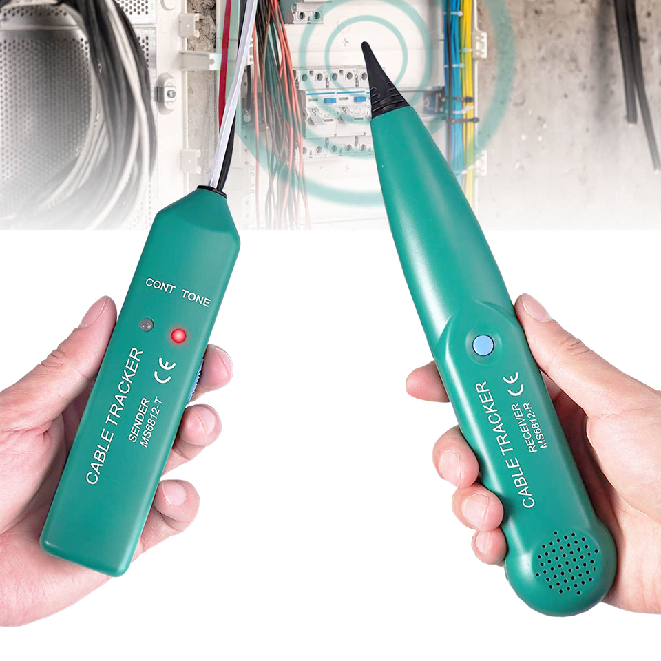 MS6812 Cable Tracker Tester Line LAN Detector Telephone Wire Tracer Breakpoint Location Network Tester Tools For Electrician ï»¿