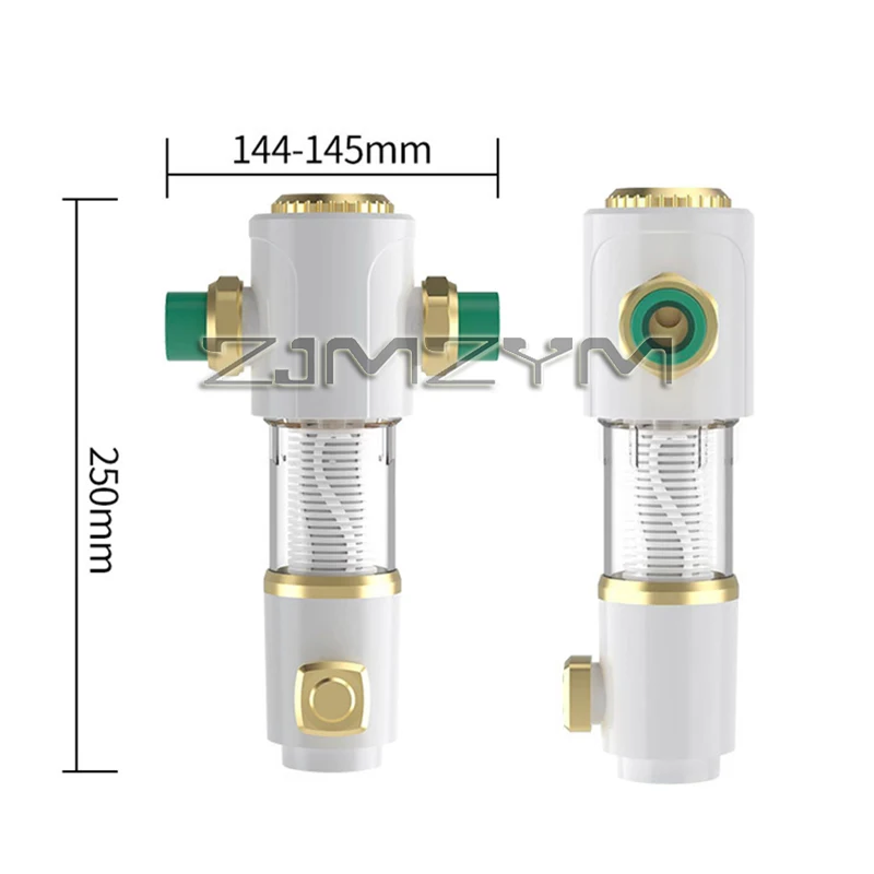 Pre Filter Backwash Stainless Steel Mesh Purifier Central Prefilter Water Filter Sediment Filtration Whole House Water