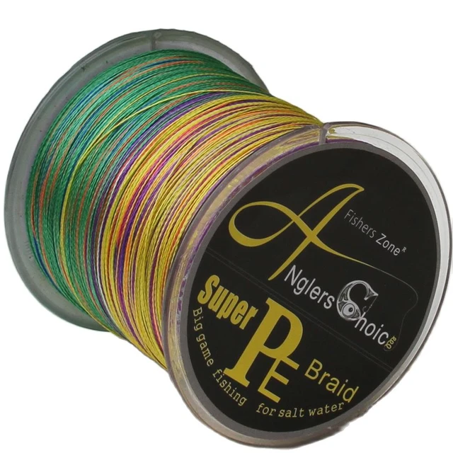 Anglers Choice Brand Super Strong Japanese 500m Multifilament PE Material Braided  Fishing Line 10 20 30