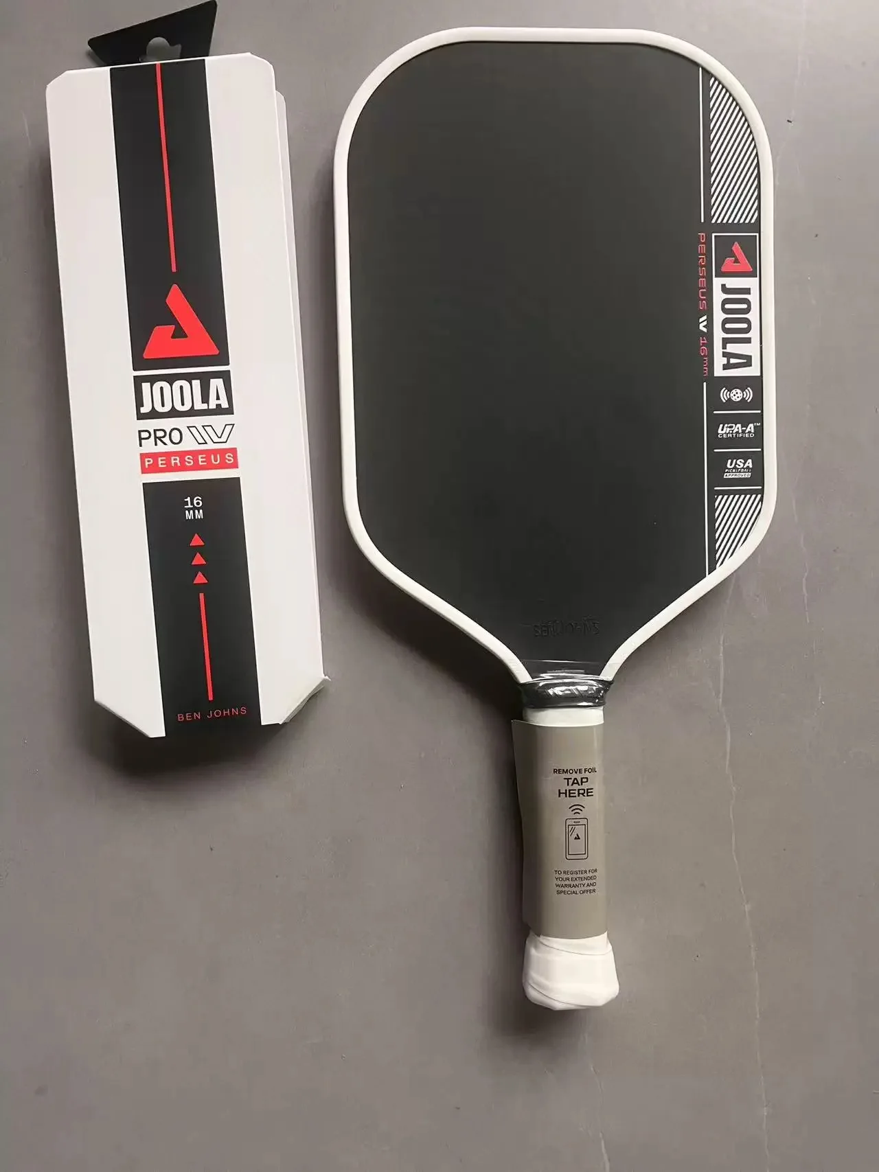 ピックルボール パドル PERSEUS IV T700生カーボンファイバー 16 JOOLA Ben Johns Perseus Pro IV 16mm Pickleball Paddle