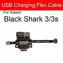 Universal USB Charging Port Dock Charger Plug Connector Board Flex Cable Replacement (For Black Shark  3)