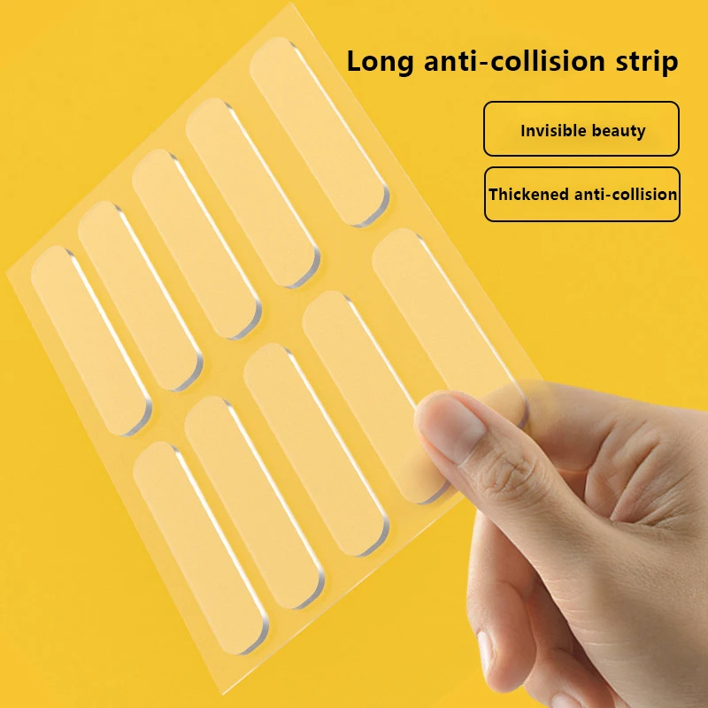 30/12pcs Self Adhesive Silicone Clear Bumpers Wall Protector Furniture Refrigerator Door Cabinet Glass Mute er Anti-crash Pa