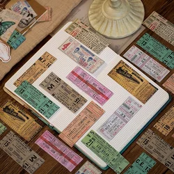 Bloc notes Scrapbooking rétro, 30 pièces/ensemble, papier artisanal indéchirable, pour Journal intime planificateur, décoration Vintage, autocollant Antique Rhapsody, DIY bricolage 