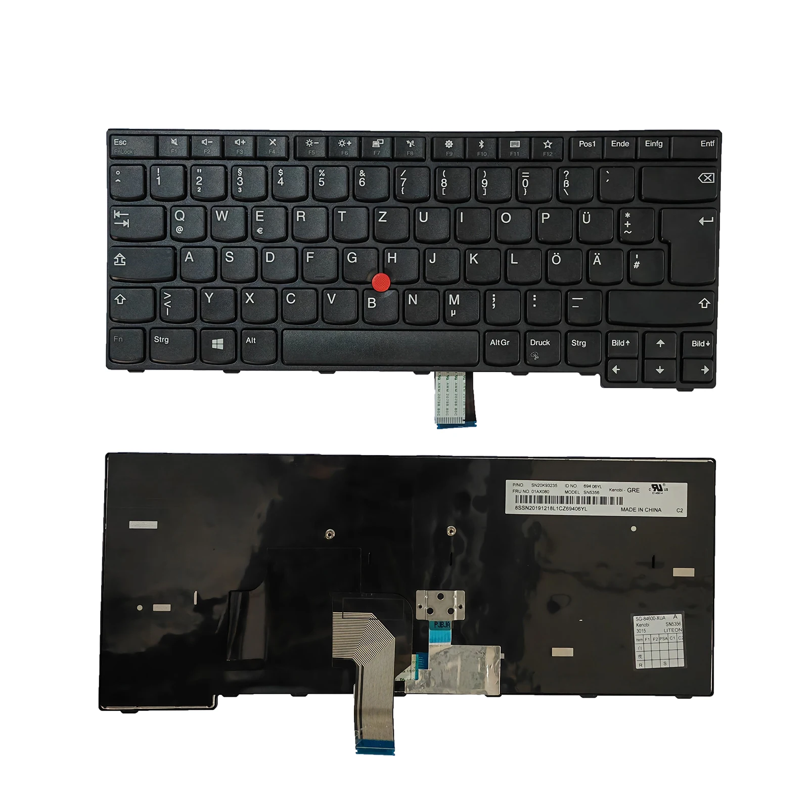 

Новая немецкая клавиатура для Lenovo Thinkpad E470 (20H1 20H2) E470c E475 (20H4) GR