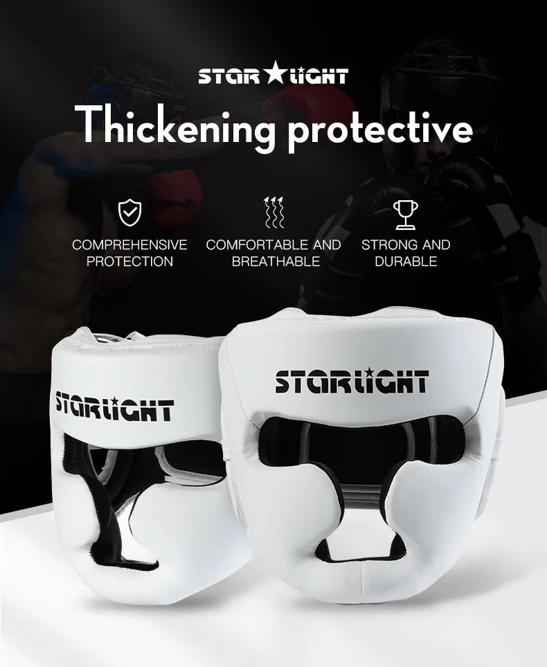 Boxing Helmet Head Protectors Adult Child Professional Competition Headgear MMA Muay Thai Kickboxing Head Guard  Training 3