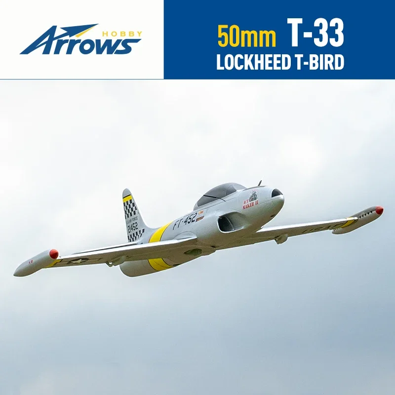 Electric Remote Control Aircraft Model T33 Fixed Wing