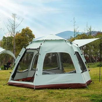 3-4/5-8 Person Ultralight Waterproof Automatic Tent 1