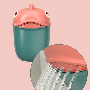 Shampoo da bagno per bambini Tazza per risciacquo Bagno Doccia Soffione per bambini Bagno per bambini Cucchiai per baby shower Lavaggio per bambini Accessori per il bagno